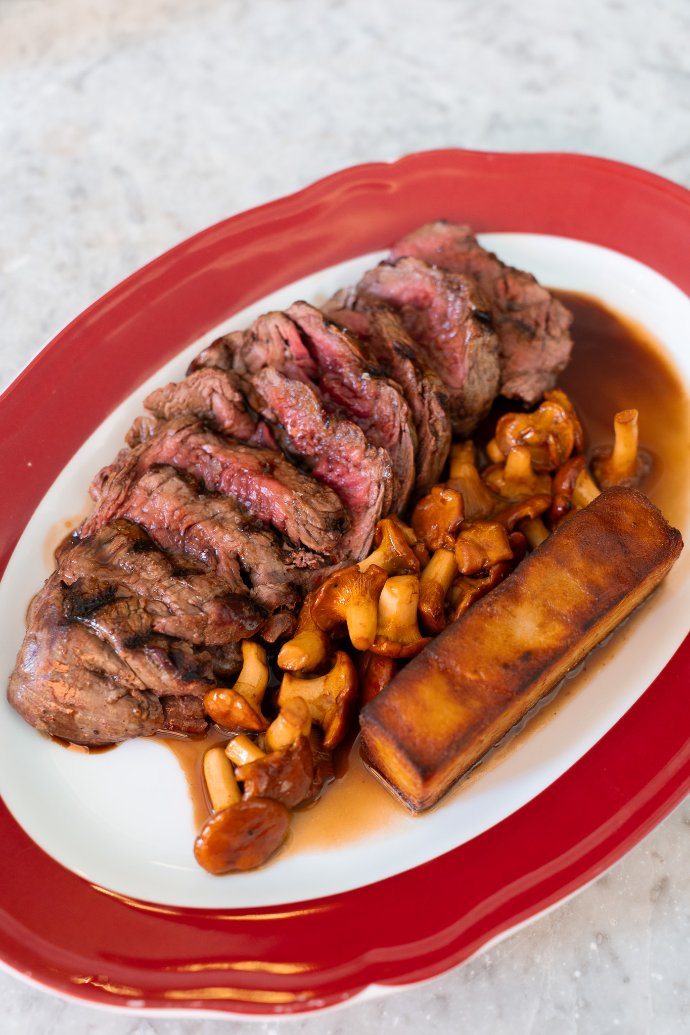 Fillet of Beef at Brasseria Notting Hill with Andreola Wines Beef Fillet